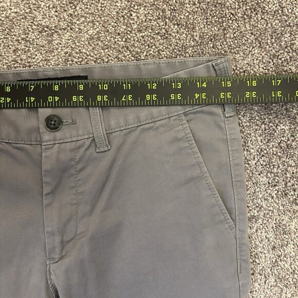 Express Men's Chino Pants Gray Skinny Stretch 365 Comfort Pockets Size 29 x 32 - Picture 7 of 16
